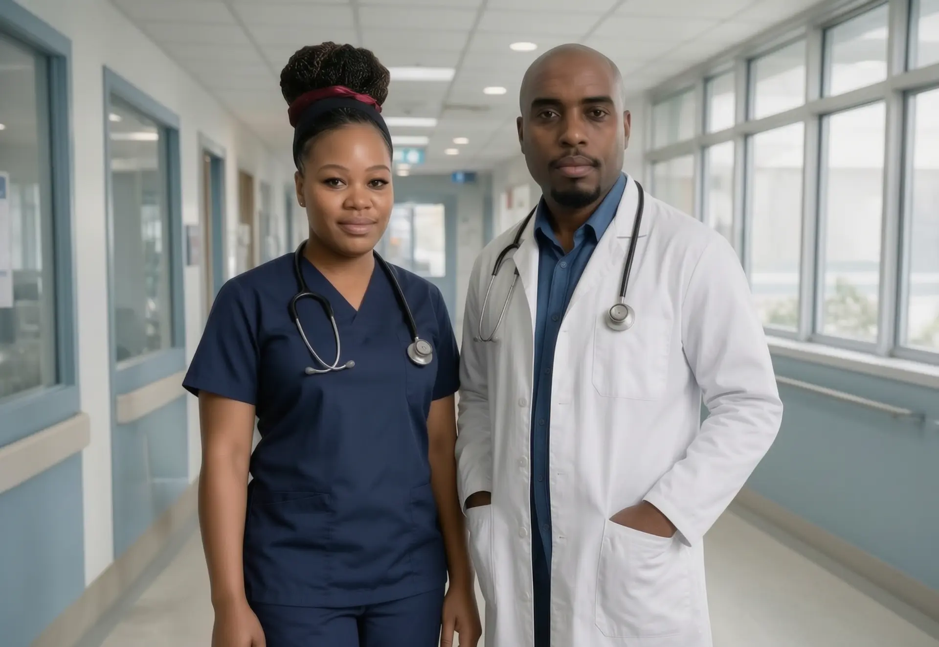 Joel Nual, RN and Nurse Dasha Nual, LPN — the nurse couple behind The Insurance Nurses